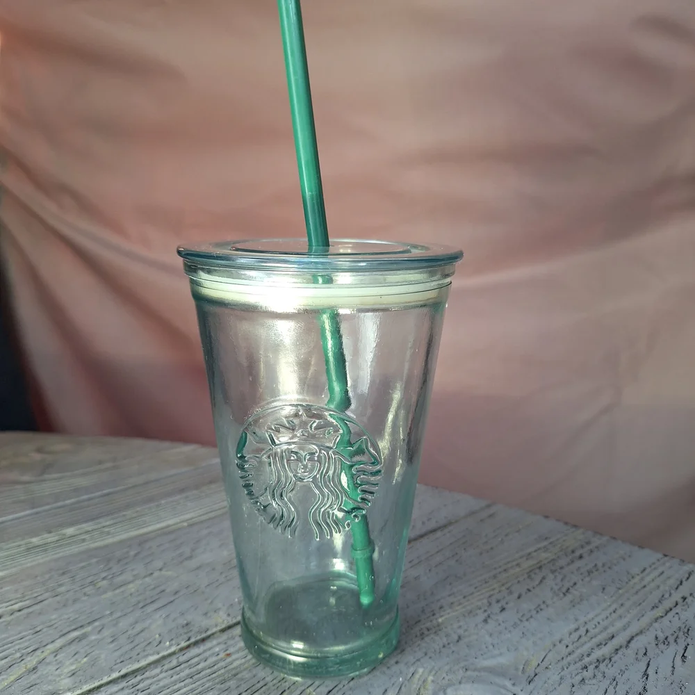 Starbucks Recycled Glass Cold Cup 16-ounce (Grande) size - Picture 3 of 10